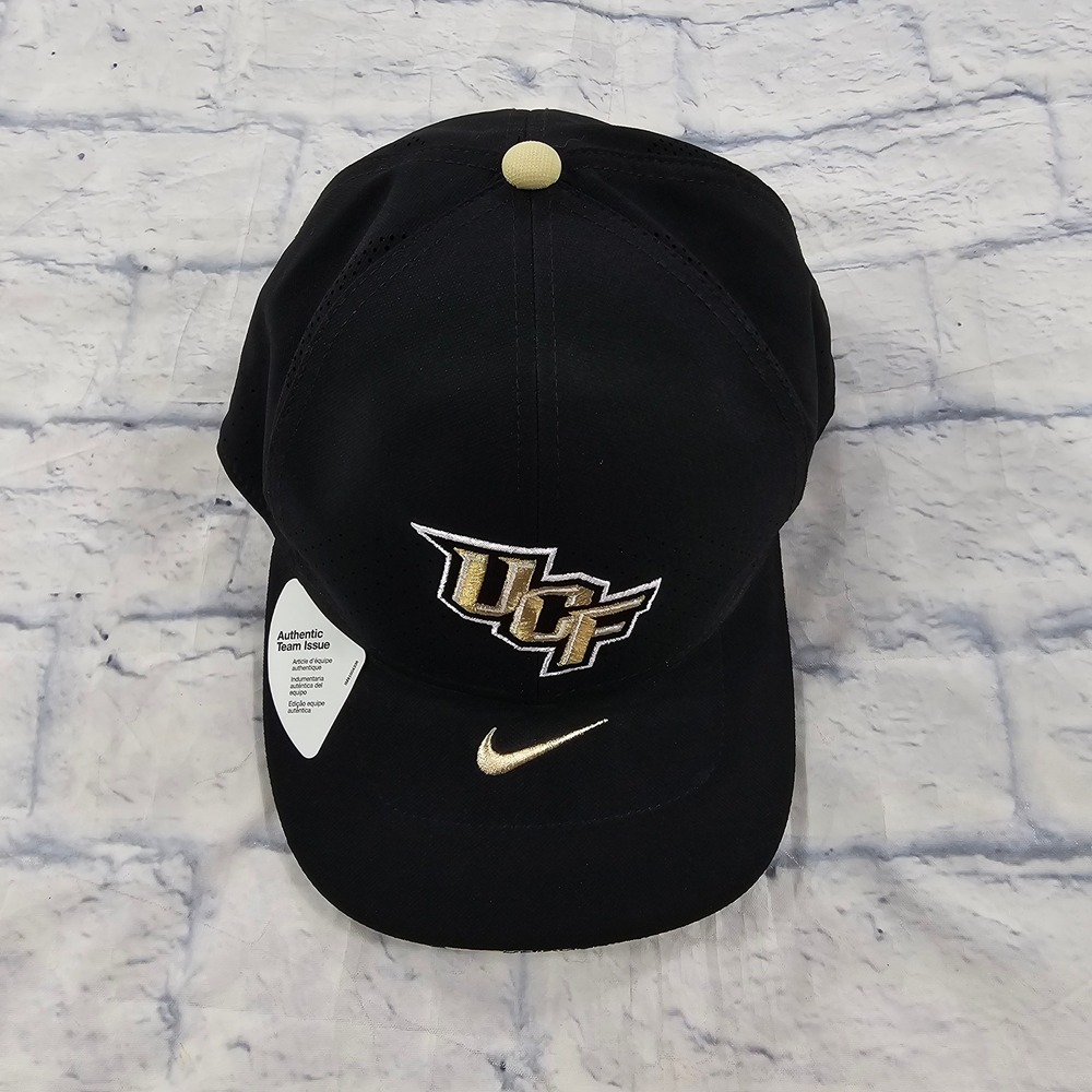 UCF Knights Nike Hat ADULT OSFM Black On-Field Authentic Team Issue Cap